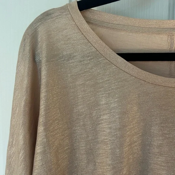 J. Crew Rose Gold Vintage Cotton T-Shirt Size Small - Picture 3 of 8
